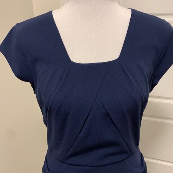 BCBGMaxazria Chic navy blue dress - Picture 5 of 8